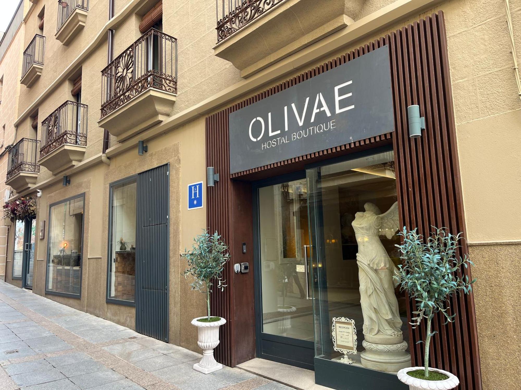 Olivae Hostal Boutique กาเซเรส ภายนอก รูปภาพ